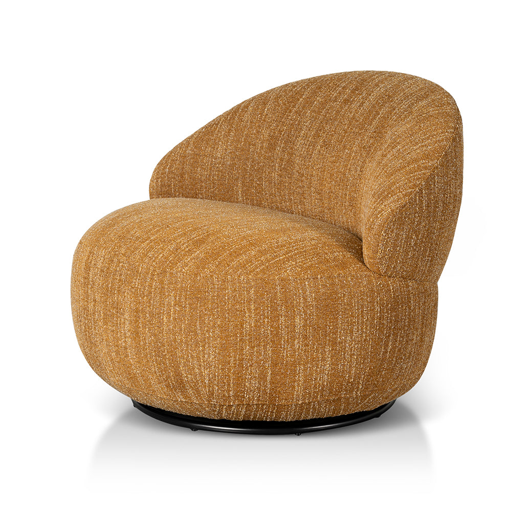 Otford Swivel Fabric Lounge Chair