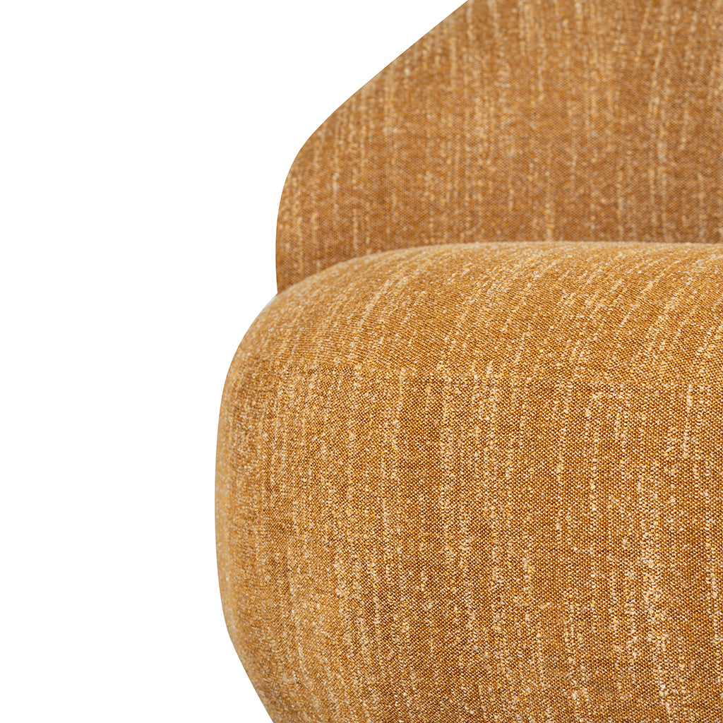 Otford Swivel Fabric Lounge Chair