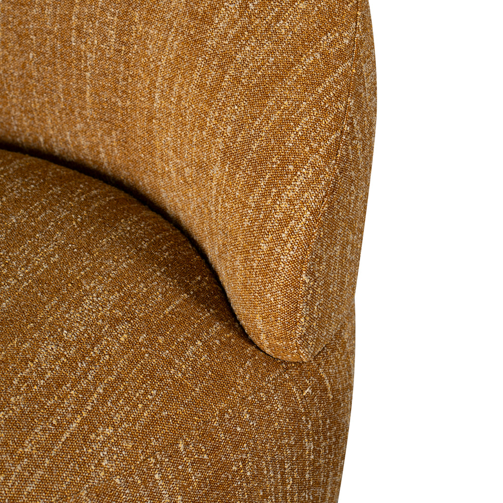 Otford Swivel Fabric Lounge Chair