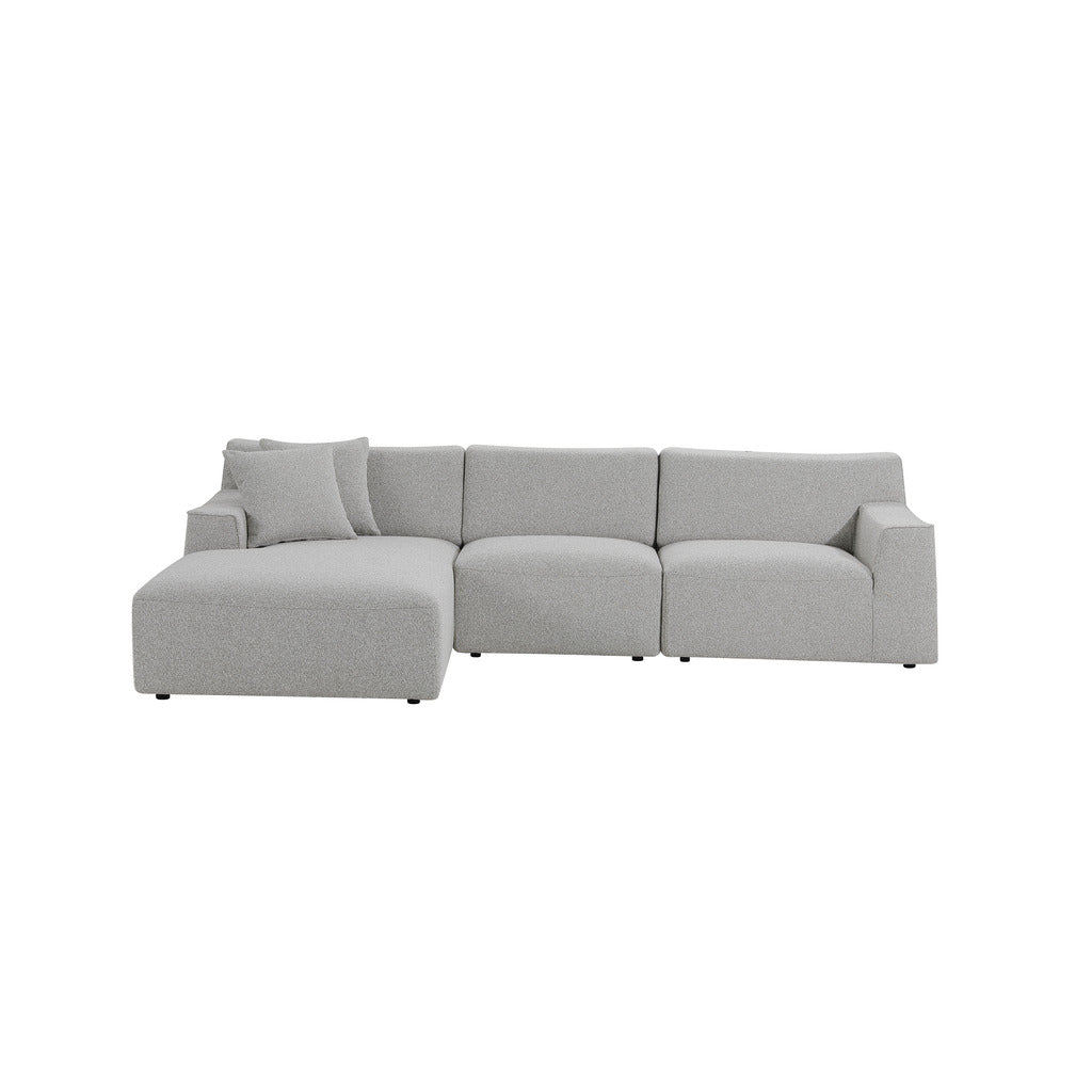 Lundy 3 Seater Left Chaise Sofa