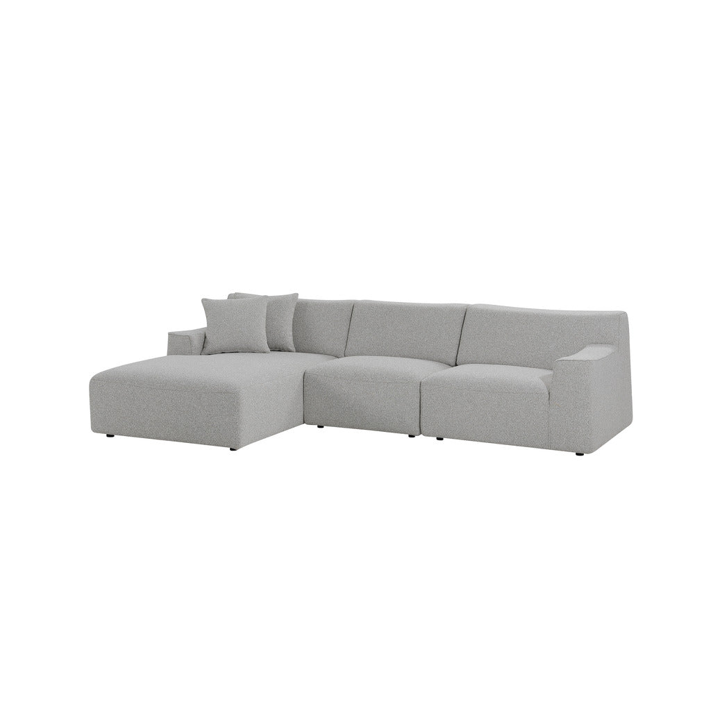 Lundy 3 Seater Left Chaise Sofa