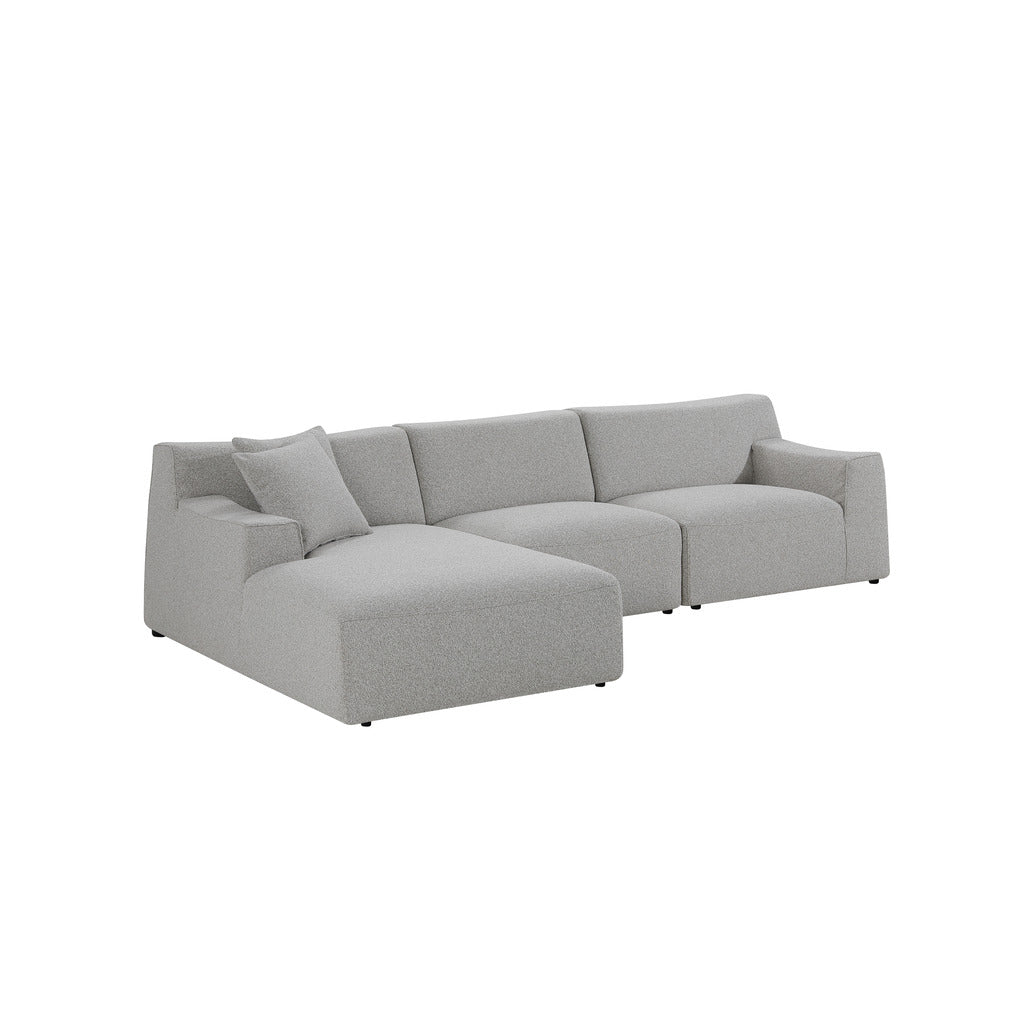 Lundy 3 Seater Left Chaise Sofa