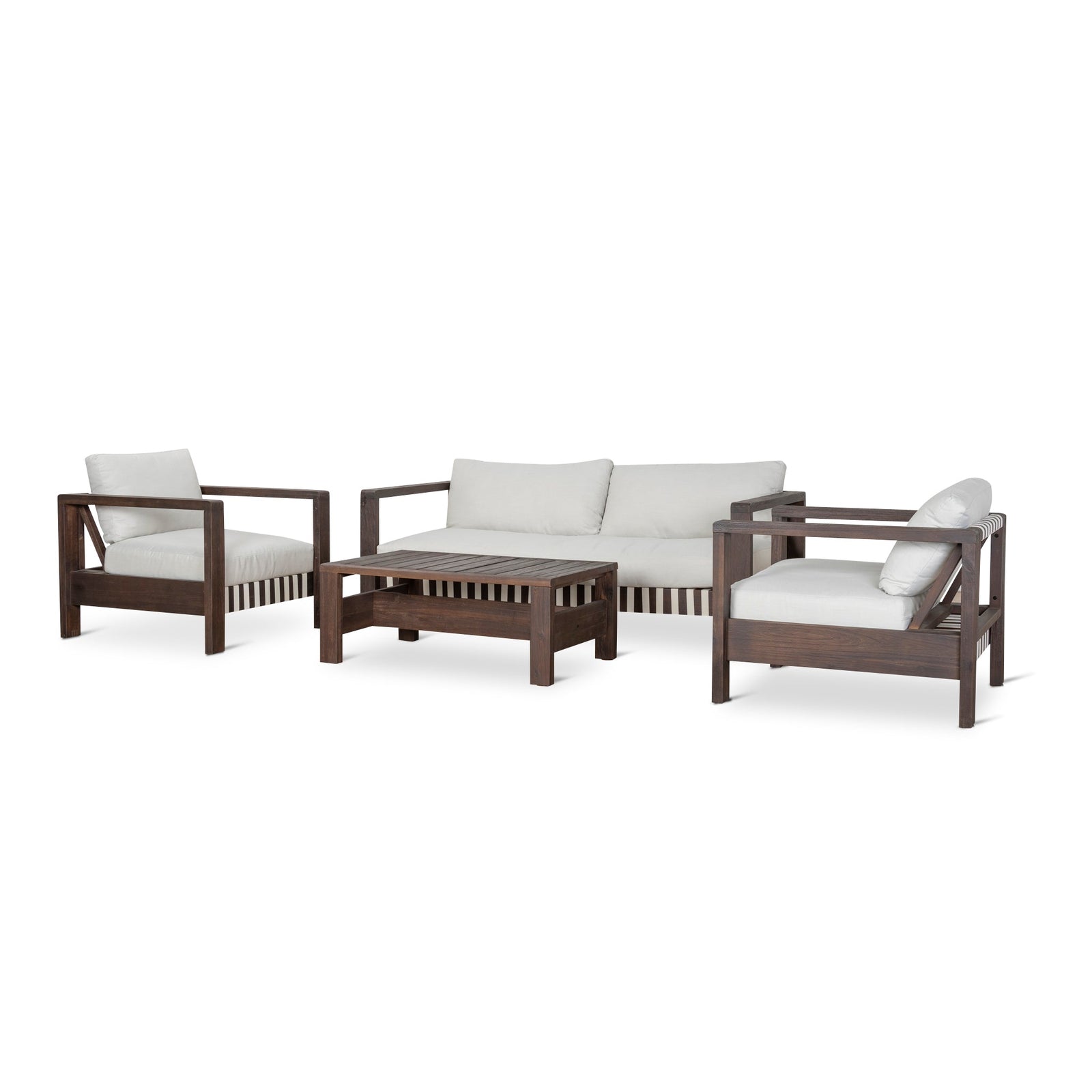 Valecroft 4-Piece Outdoor Lounge Set