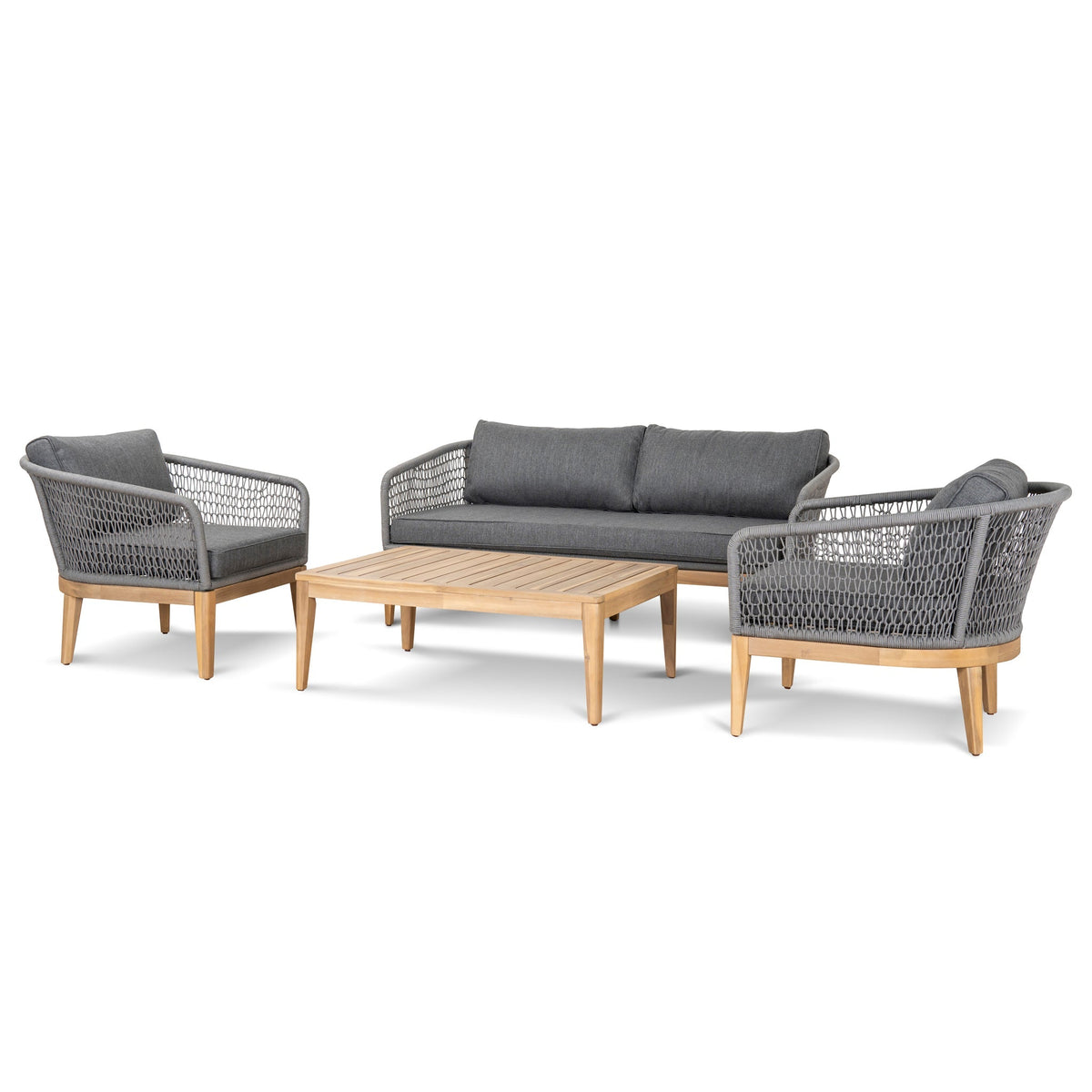 Purvale 4 Piece Outdoor Lounge Set