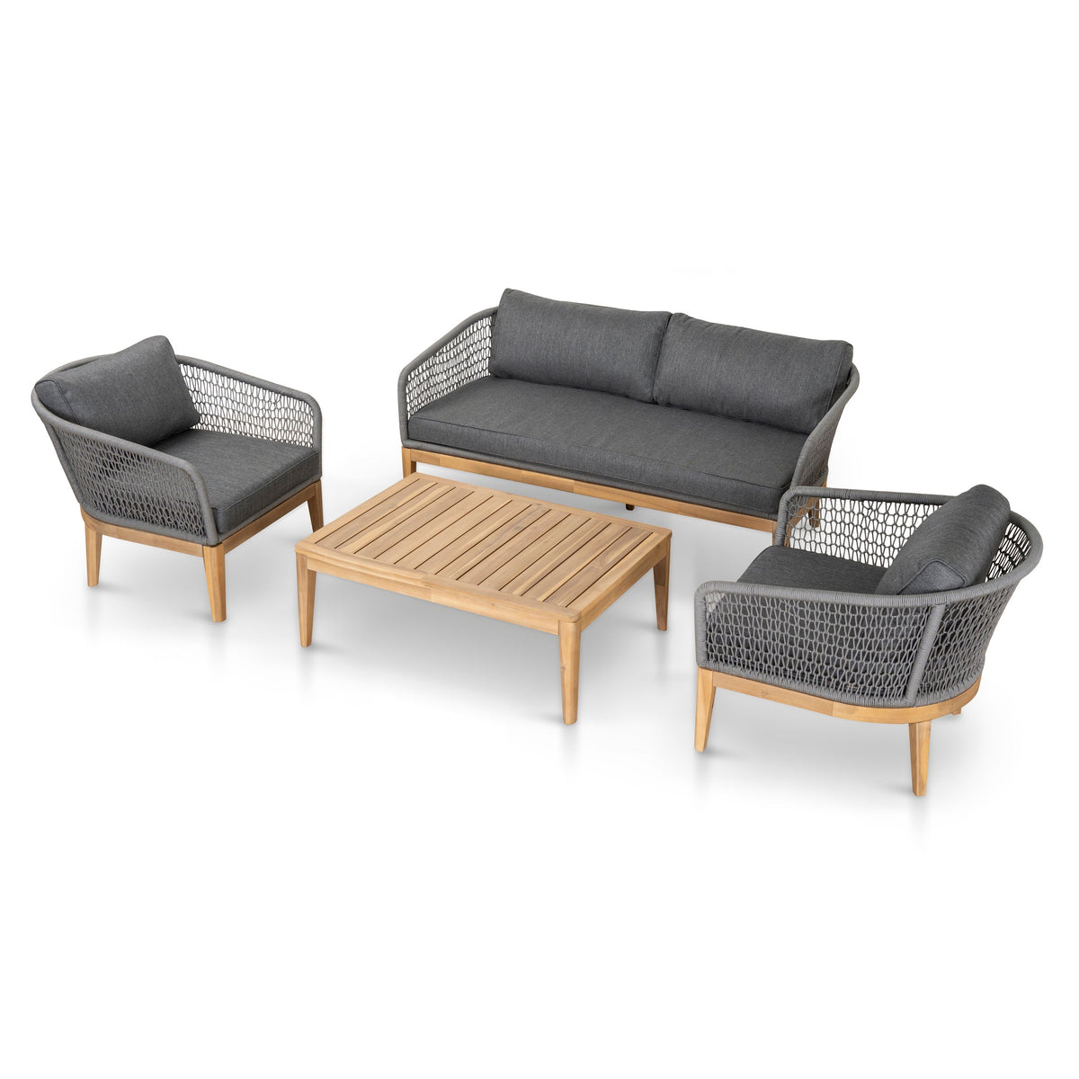 Purvale 4 Piece Outdoor Lounge Set