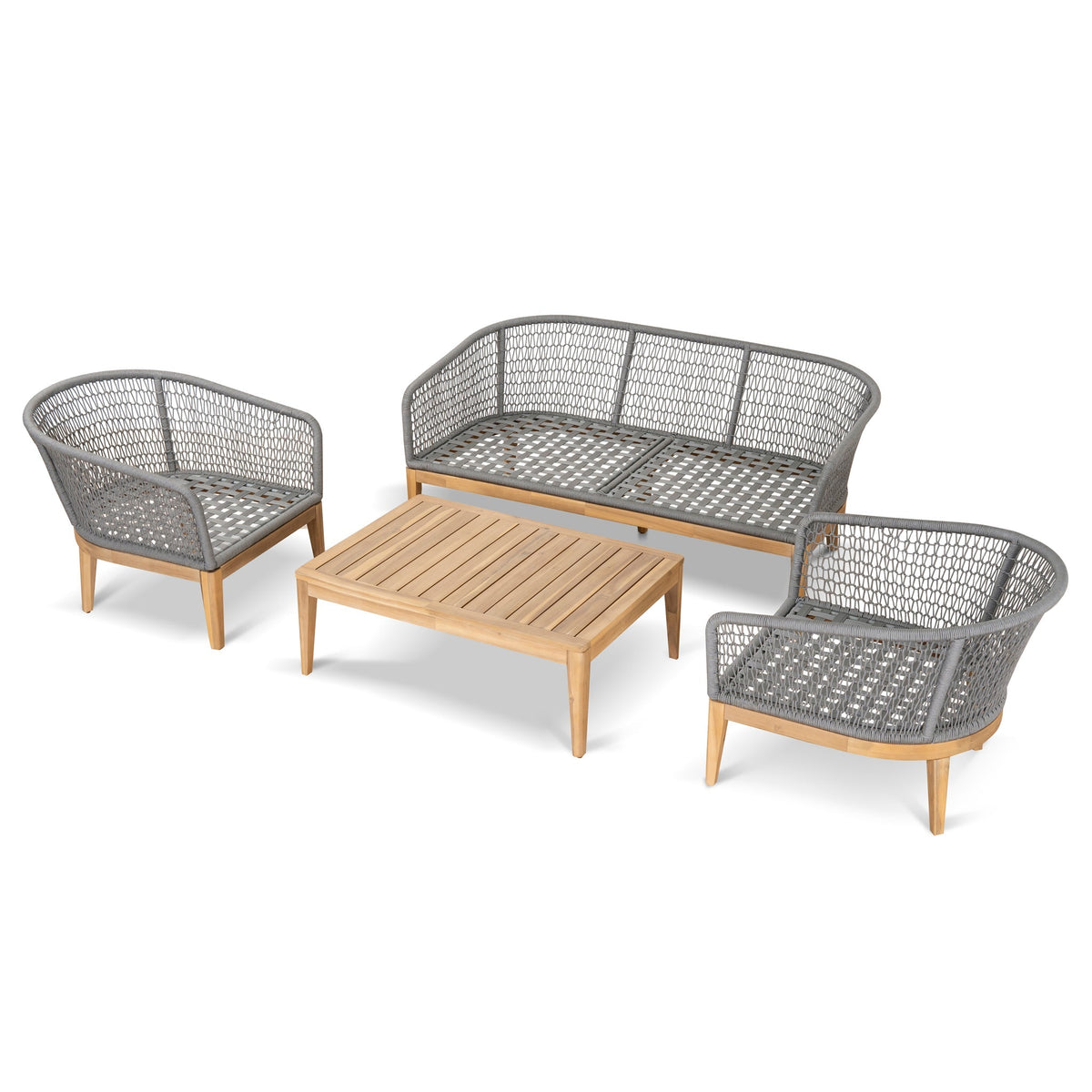 Purvale 4 Piece Outdoor Lounge Set