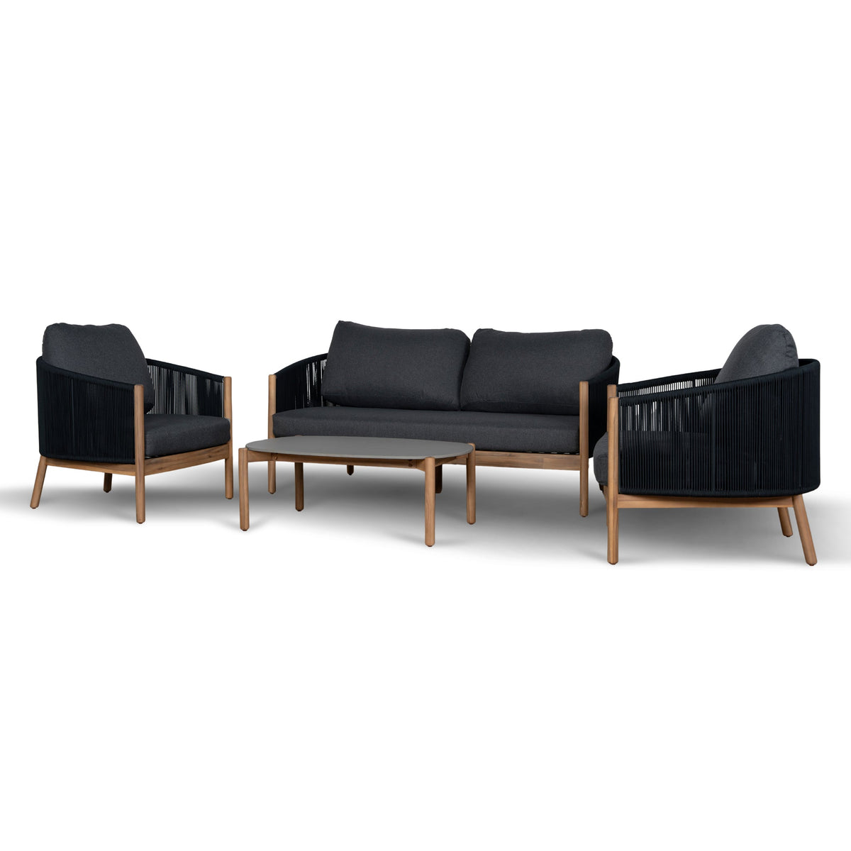 Walmer 4-Piece Outdoor Lounge Set