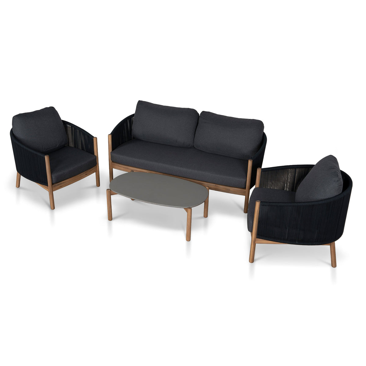 Walmer 4-Piece Outdoor Lounge Set