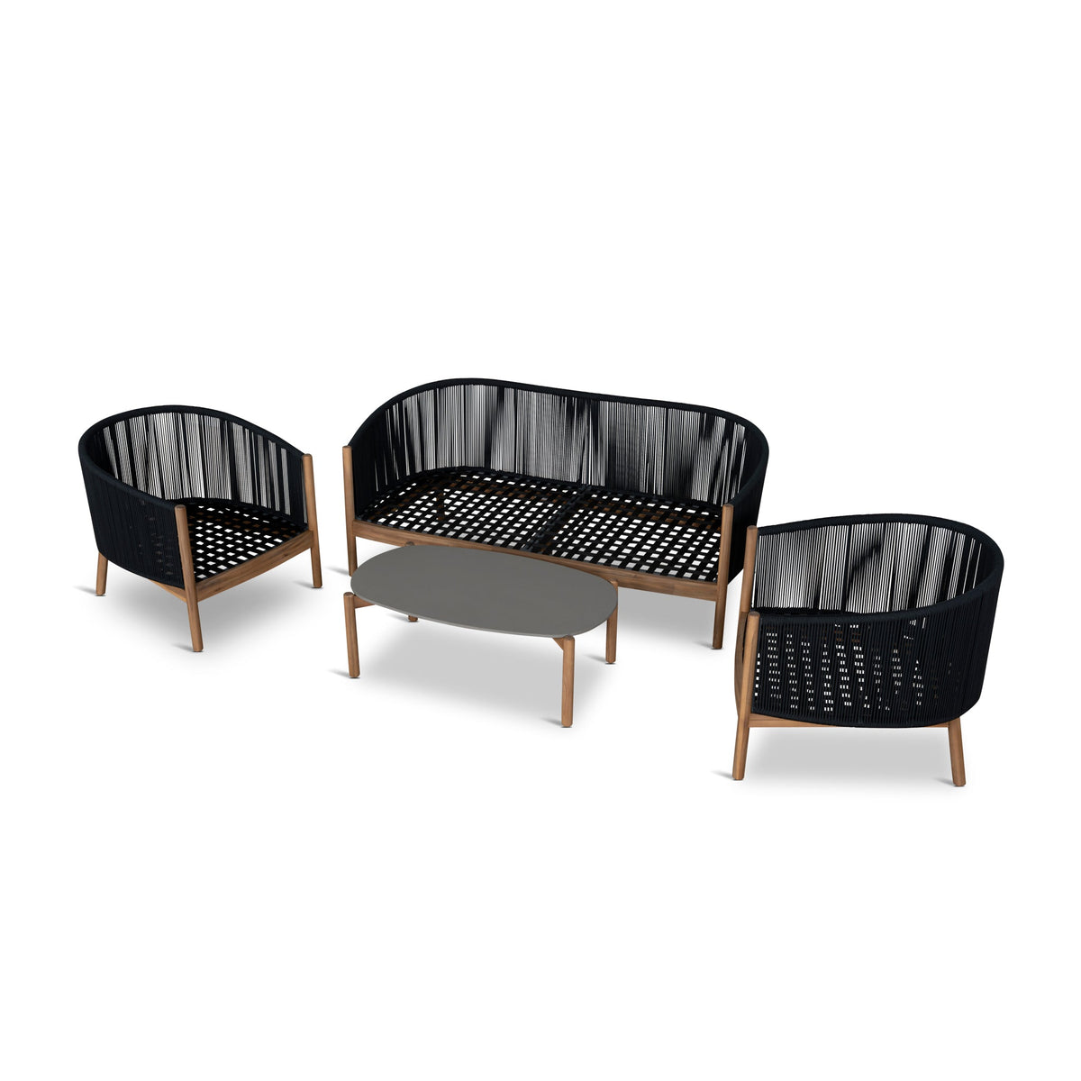 Walmer 4-Piece Outdoor Lounge Set