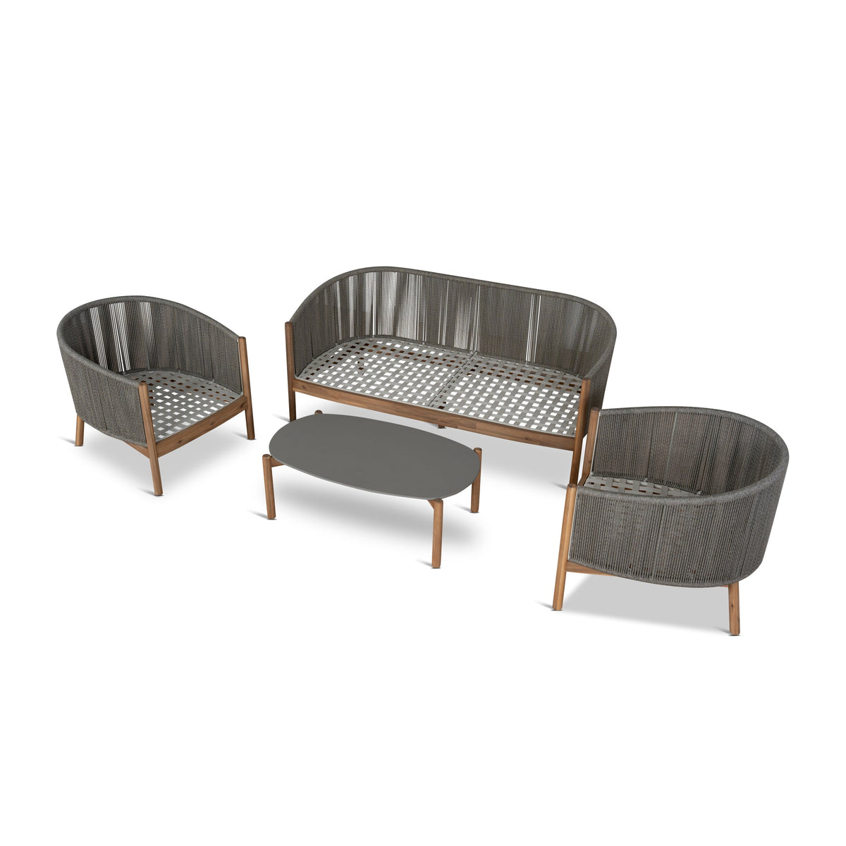 Walmer 4-Piece Outdoor Lounge Set