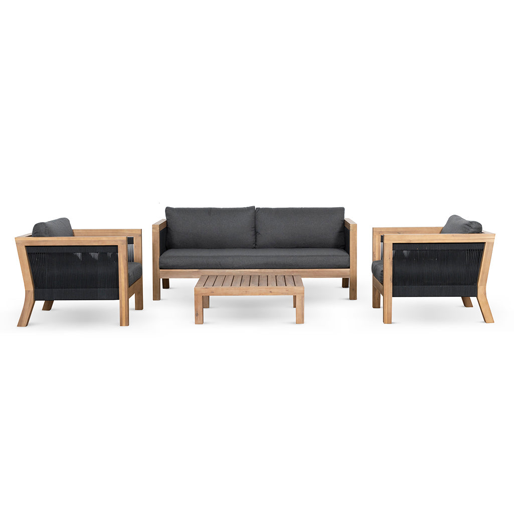 Medmore 4 Piece Outdoor Lounge Set