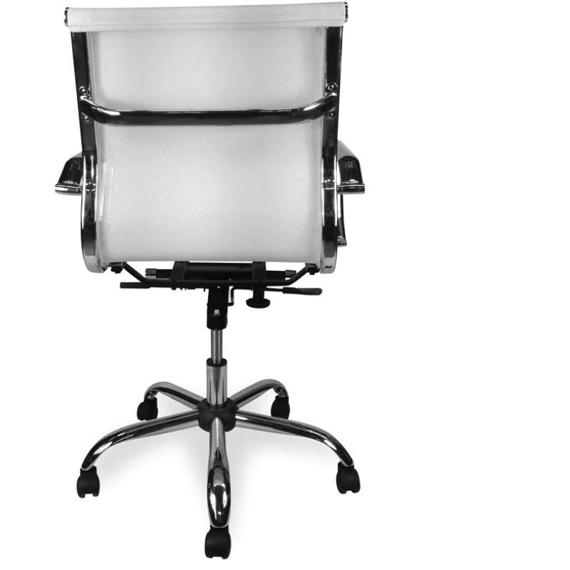 Landon Mesh Boardroom Office Chair White Back