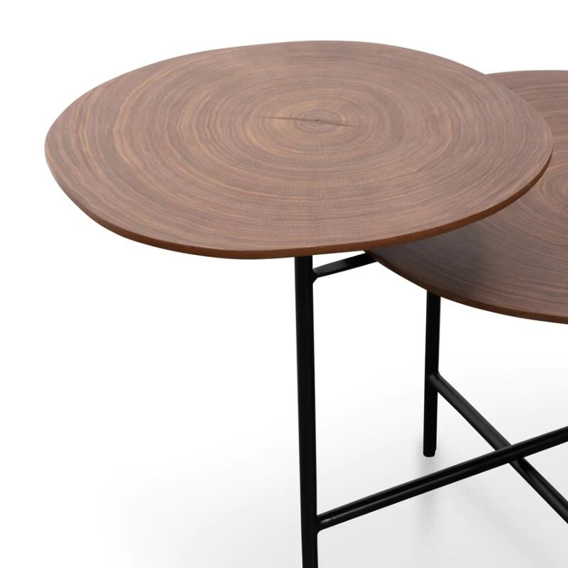 Larkfield Side Table Walnut Side Top