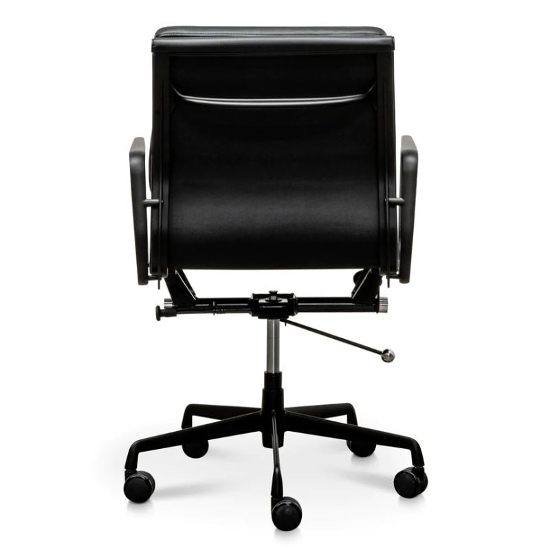 Larkspur Low Back Office Full Black Back