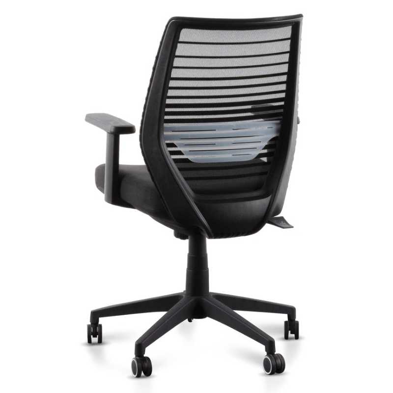 Laurelbank Office Chair Black Angle View