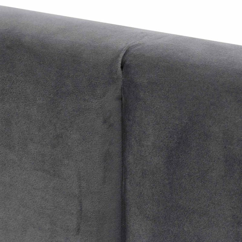 Leybrook King Sized Bed Frame Spec Grey Foam