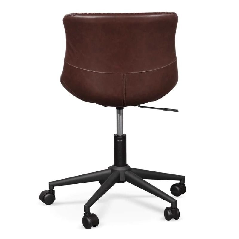 Ludlow Office Chair Hickory Brown Back