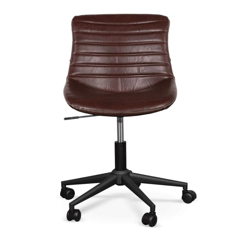 Ludlow Office Chair Hickory Brown Front