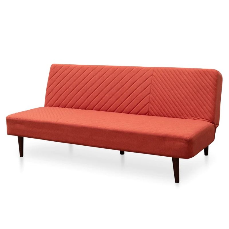 Lynwood 3 Seater Sofa Bed Blush Mellow Angle