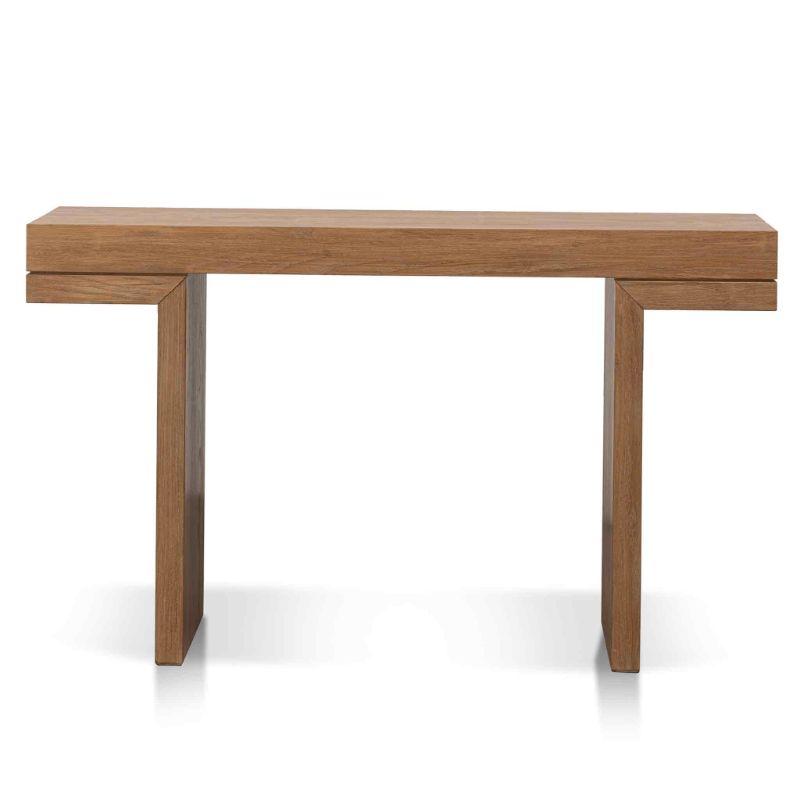 Magnolia 130CM Console Table Dusty Oak Front