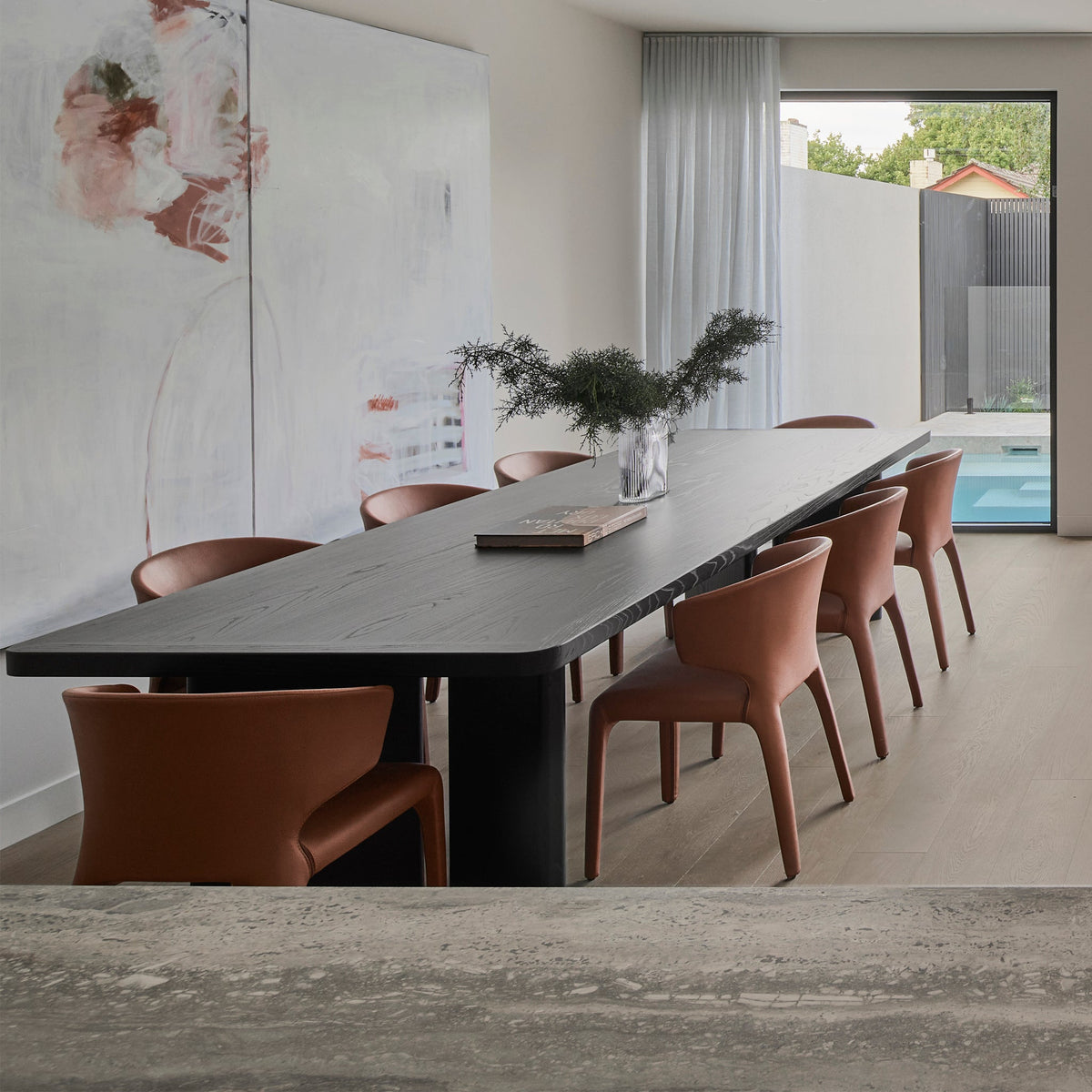 Rainvale 300cm Elm Dining Table