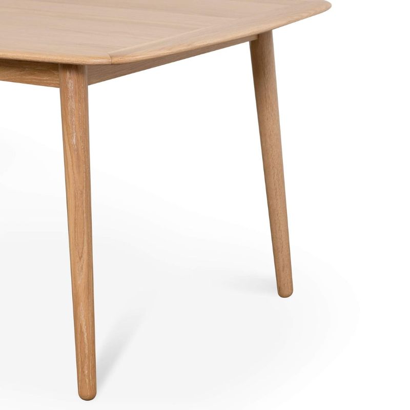 Marine Oak Fix Dining Table Extendable Right Side