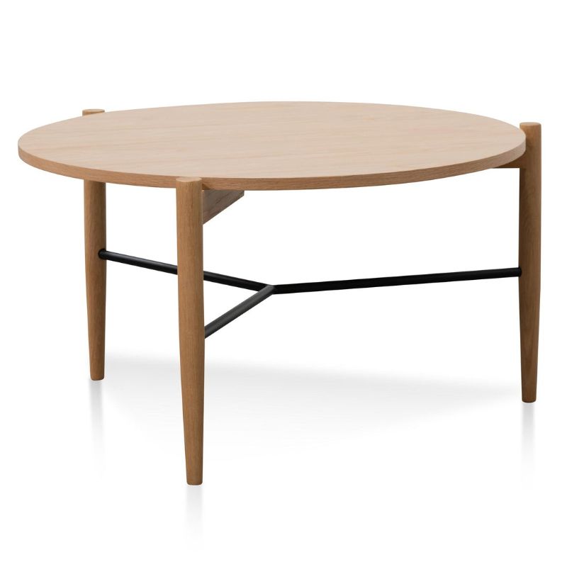 May Round Coffee Table Natural Front
