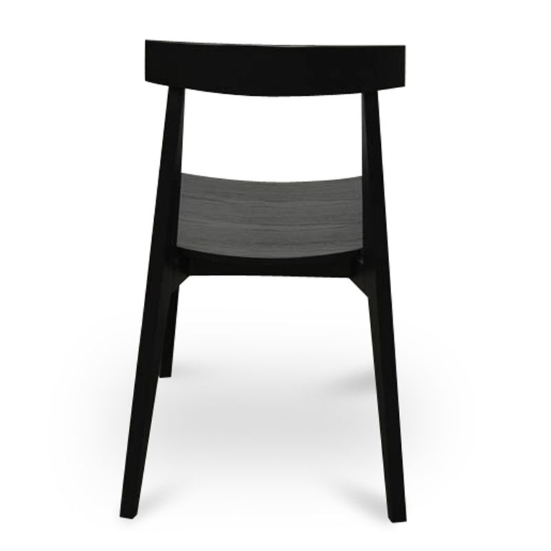 McKinley Dining Chair Black Back View