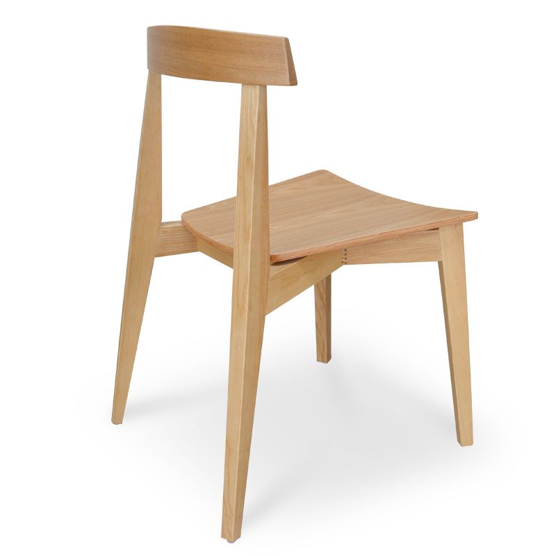 McKinley Dining Chair Natural Side