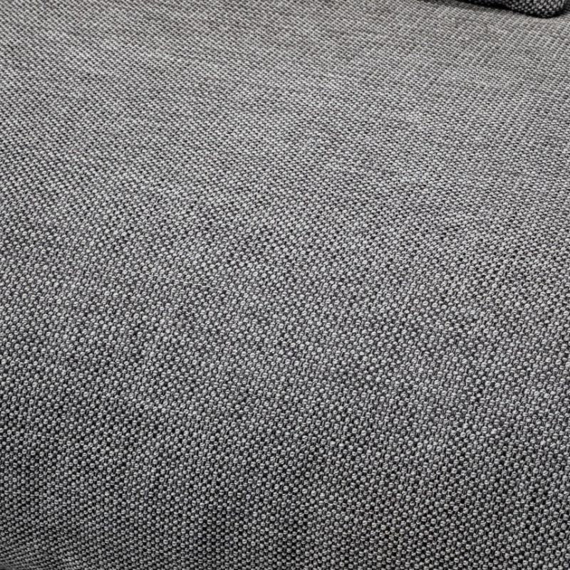 Meadowvale Fabric Right Return Modular Sofa Graphite Grey Fabric View