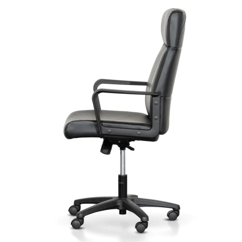 Merrick High Back Executive Chair Black Side