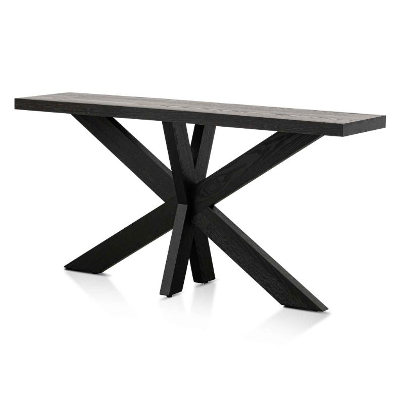 Middleton 160CM Console Table Textured Black