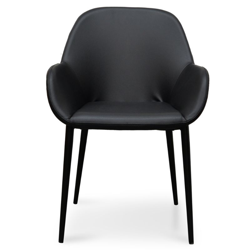 Middleton Dining Chair Black Legs Front