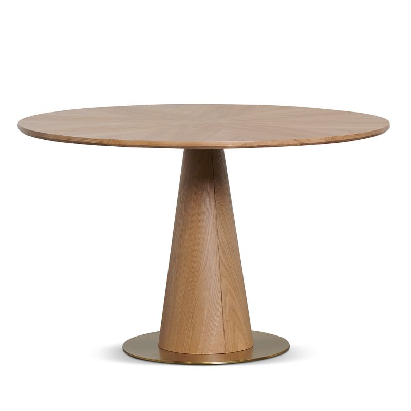 Montclair 130CM Round Dining Table Natural