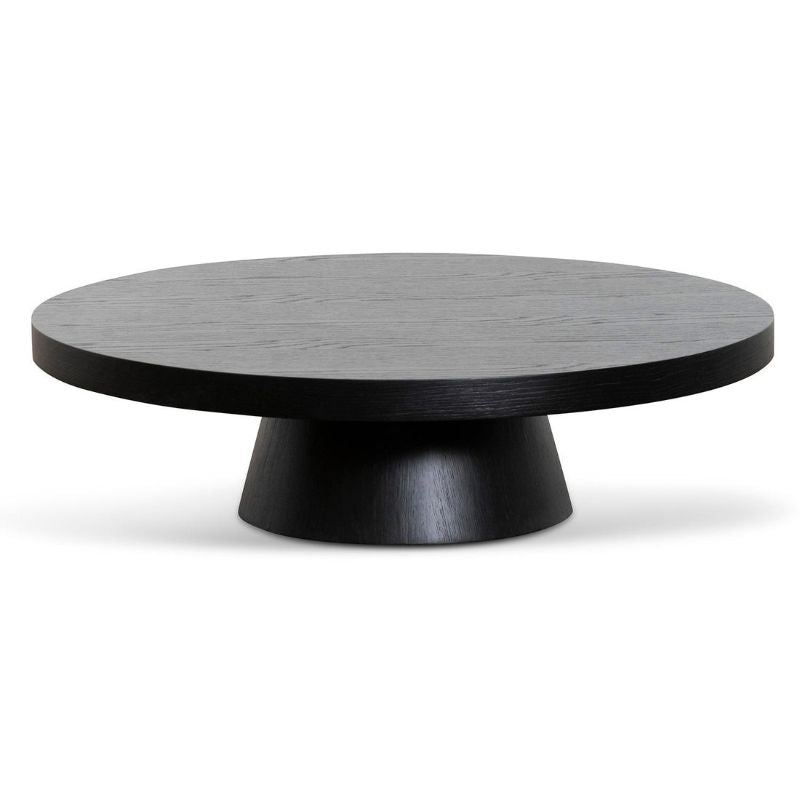 Moore 110CM Round Coffee Table Black