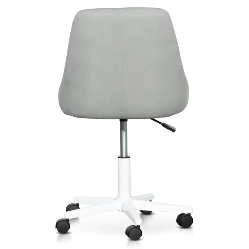 Morland Fabric Office Chair Grey Back