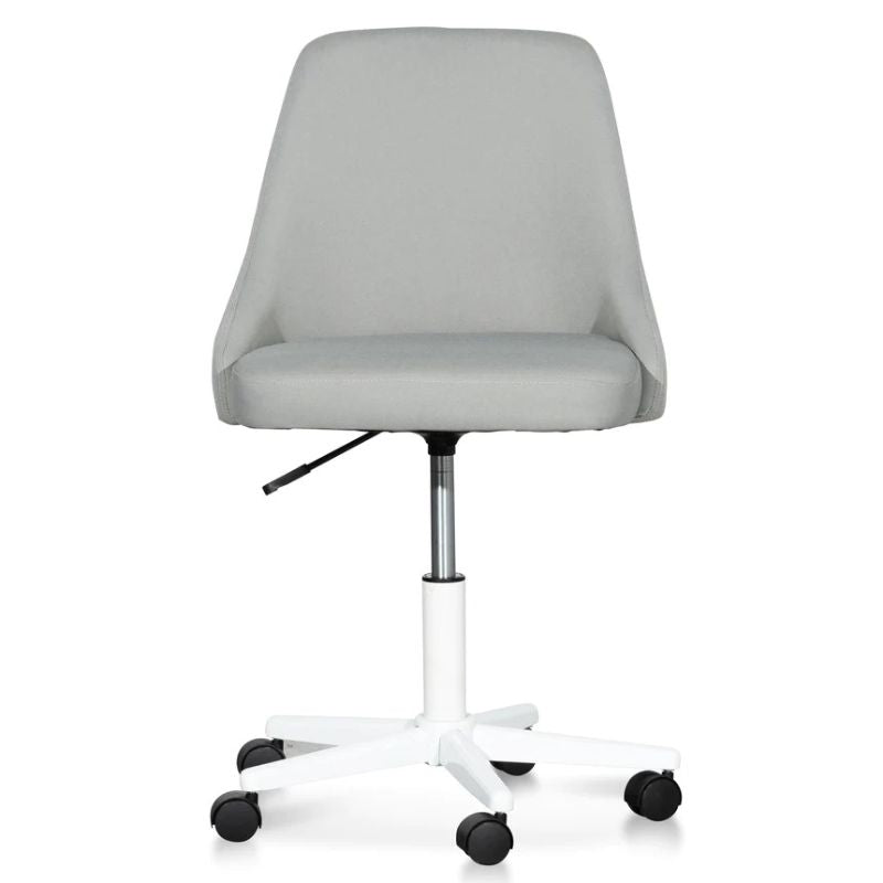 Morland Fabric Office Chair Grey Front