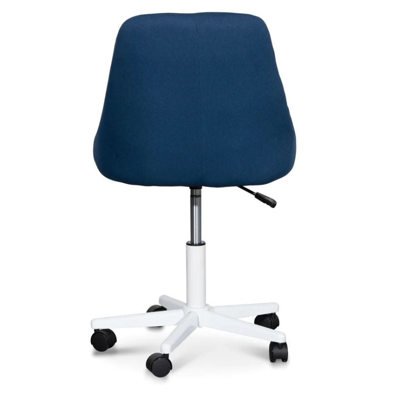Morland Fabric Office Chair Space Blue Back