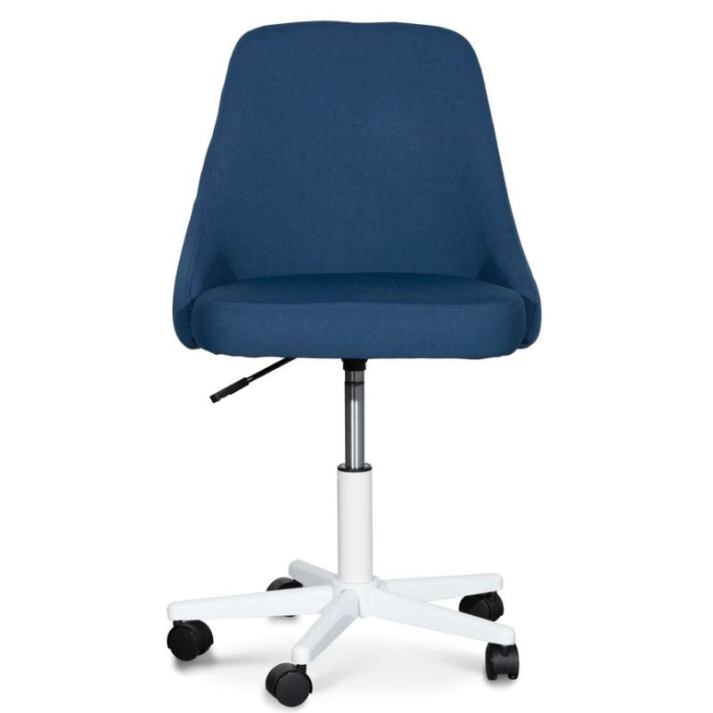 Morland Fabric Office Chair Space Blue Front