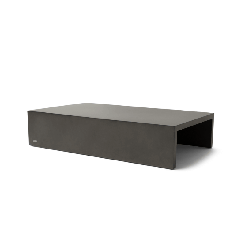 Niche L50 Concrete Coffee Table Natural Angle View