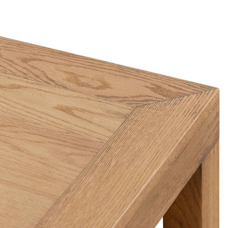 Normandy 140CM Wooden Coffee Table Natural Top