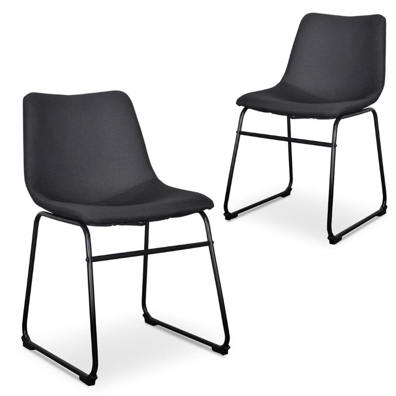 Northgate Dining Chair Set Of 2 Black