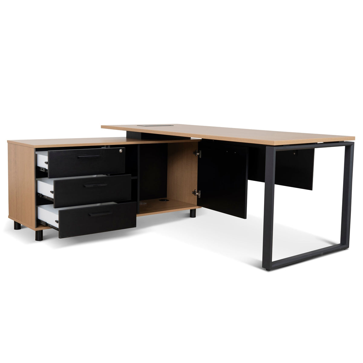 Somerland 180cm Executive Desk Left Return