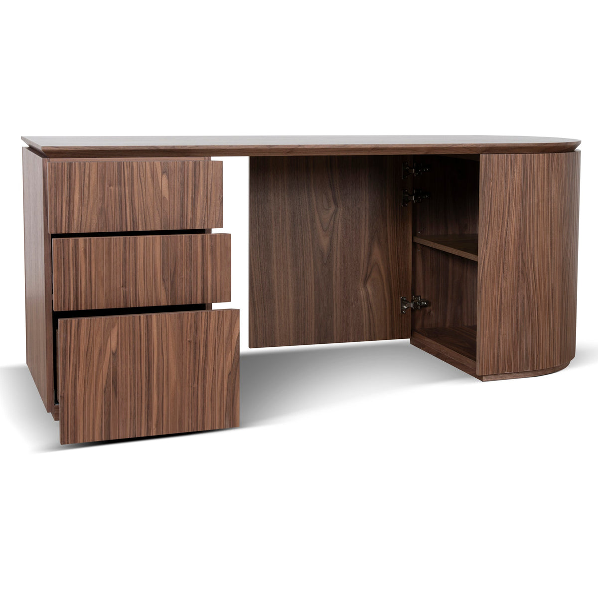 Wynview 177cm Left Drawer Office Desk