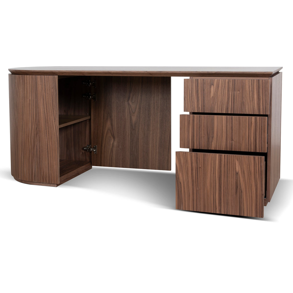 Instow 177cm Right Drawer Office Desk