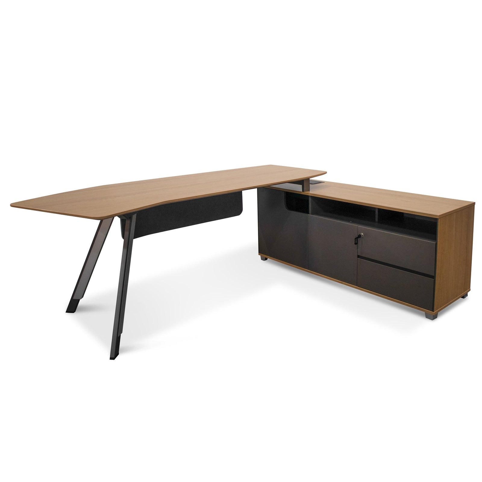Quantock 220cm Right Return Office Desk