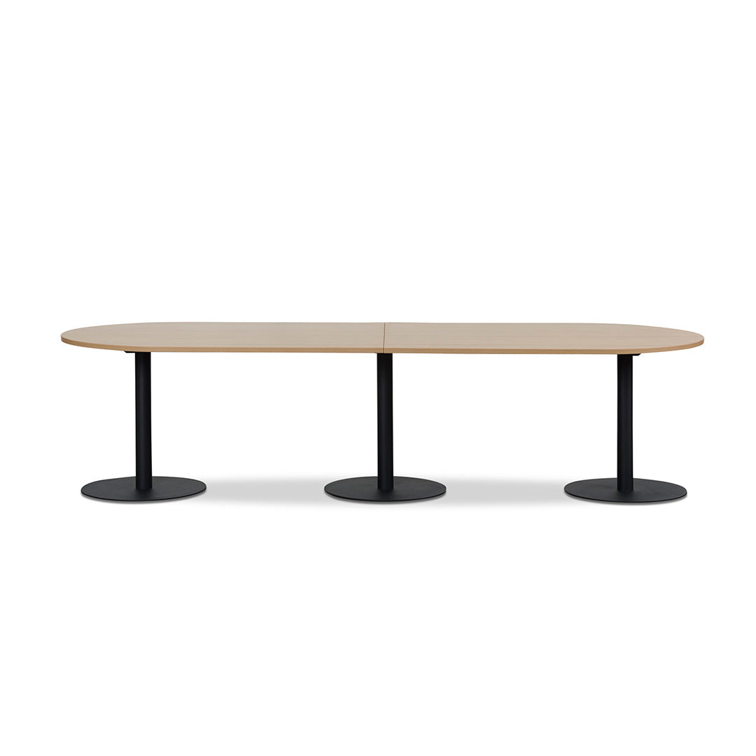 Woodmere 300cm Oval Meeting Table