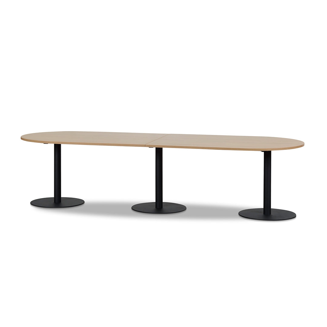 Woodmere 300cm Oval Meeting Table