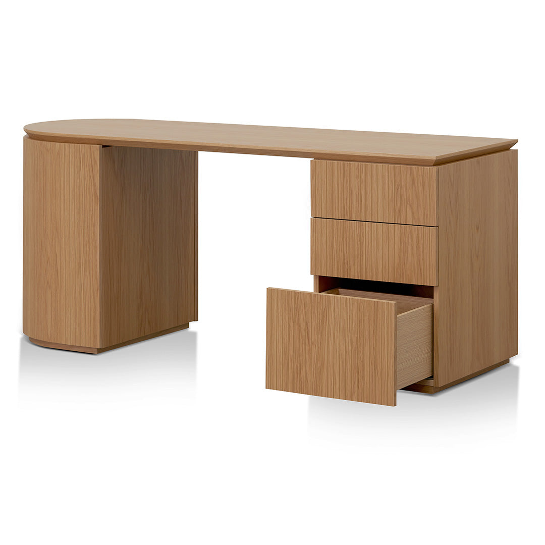 Instow 177cm Right Drawer Office Desk