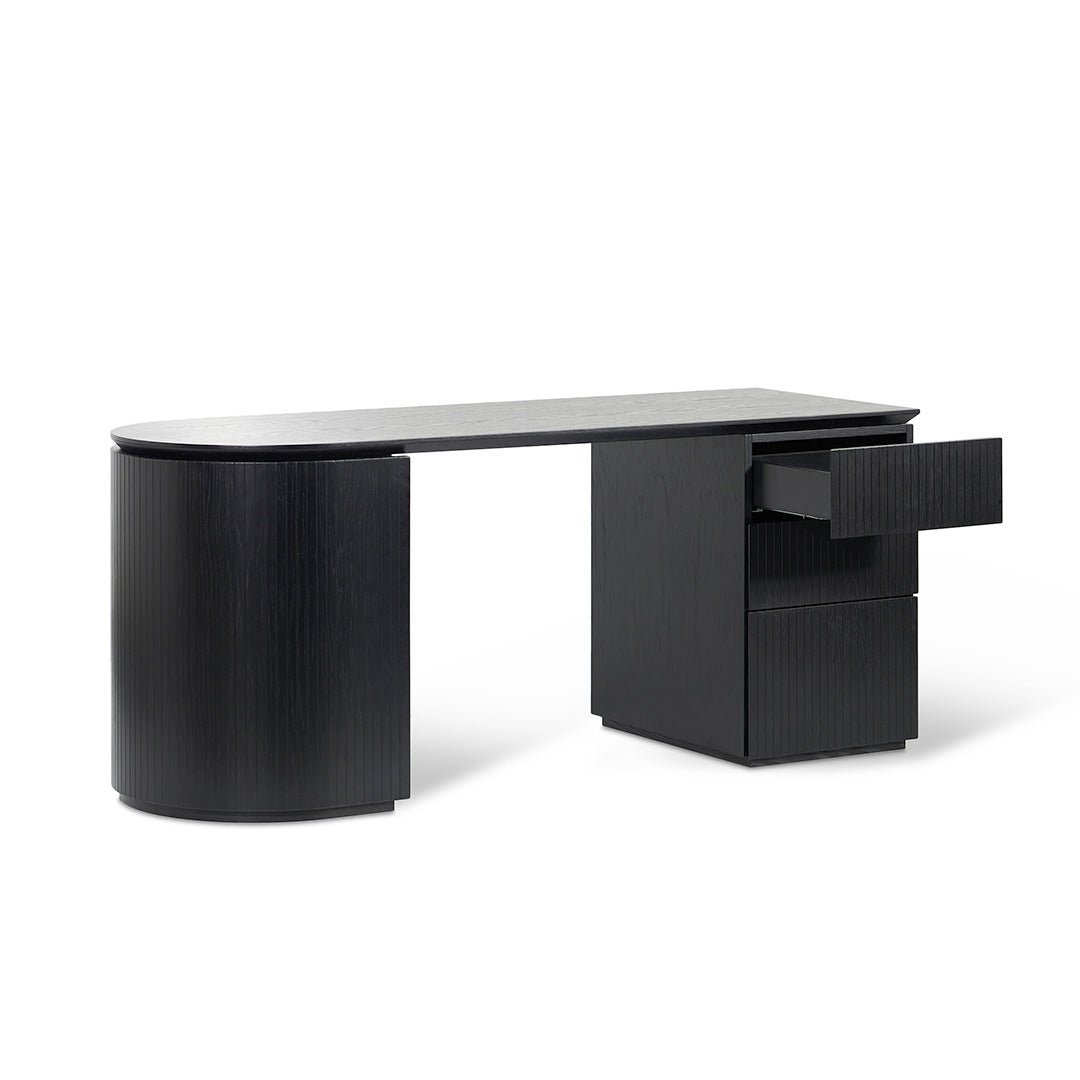 Instow 177cm Right Drawer Office Desk